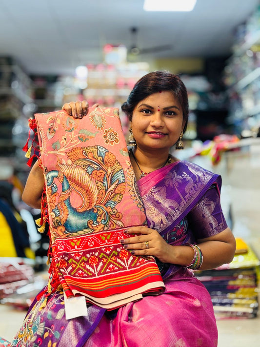 Premium spun Patola sarees