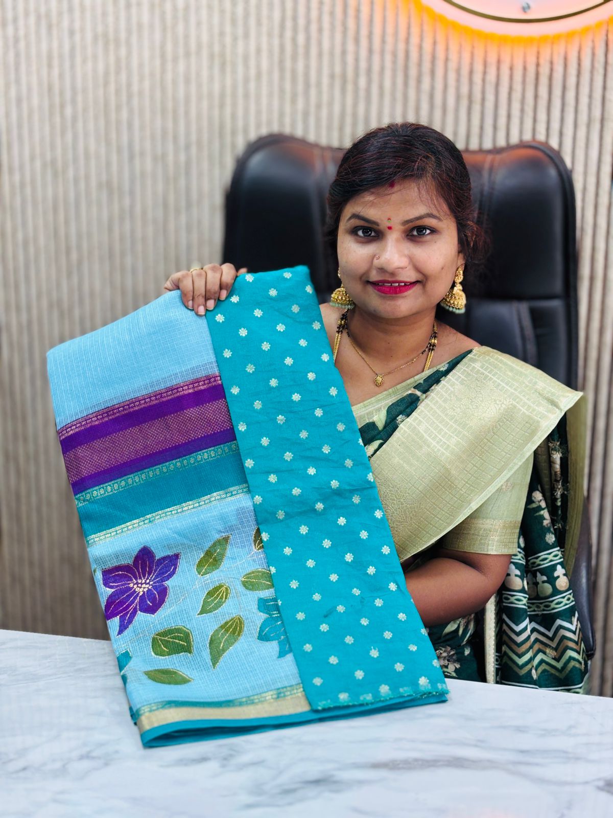 Fine Kota Digital Saree