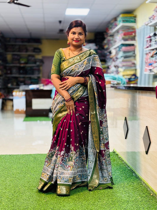 Maheswari Silk Saree