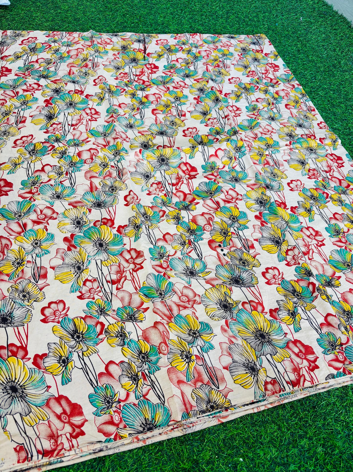 Kalamkari cotton fabric