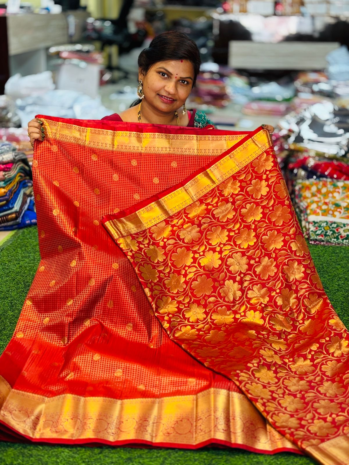 Semi Kanchi Vintage Pattu Sarees