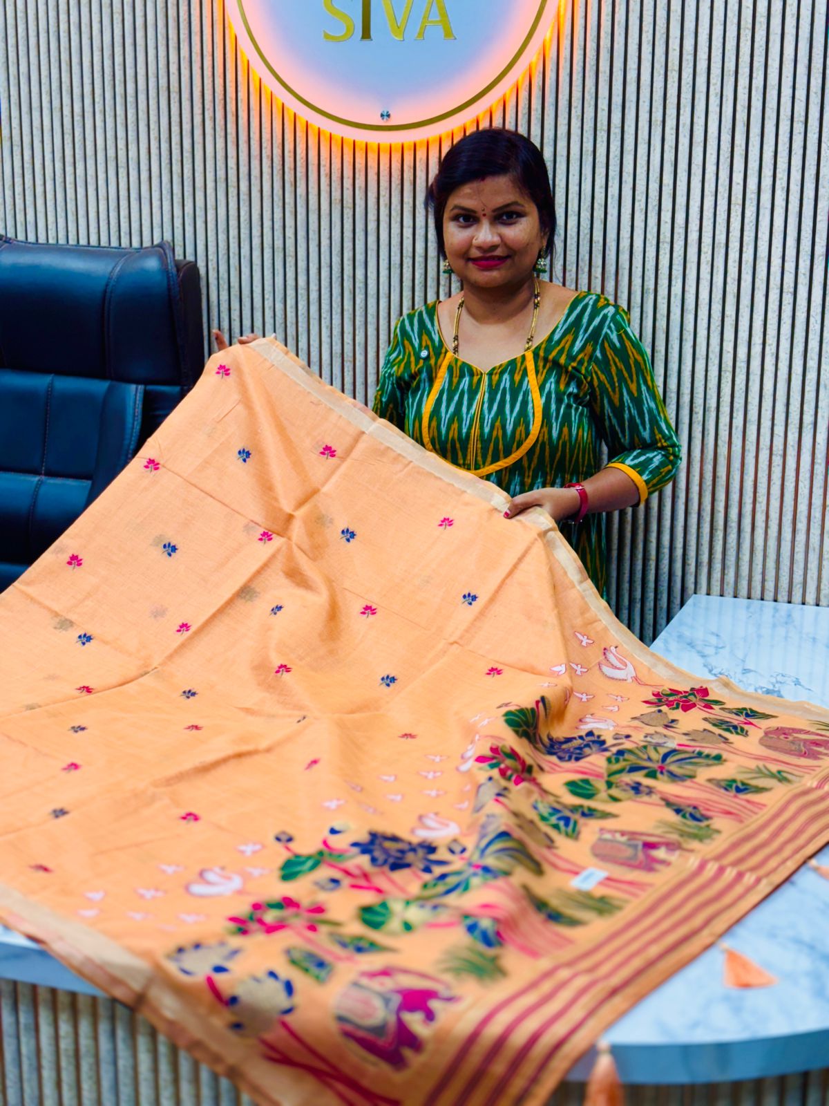 Handloom jamdani