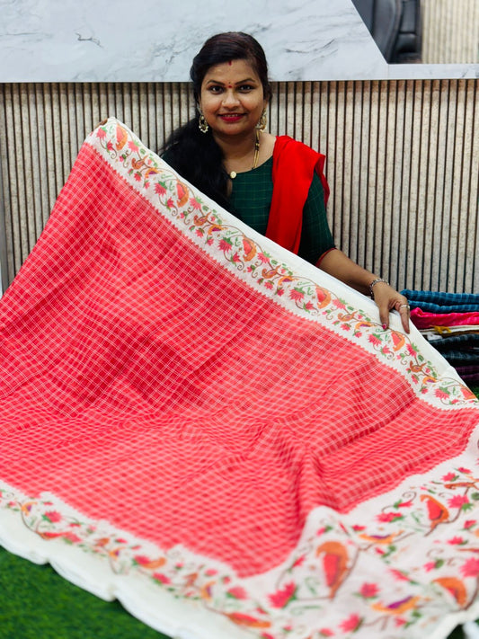 Chanderi Lenin cottons