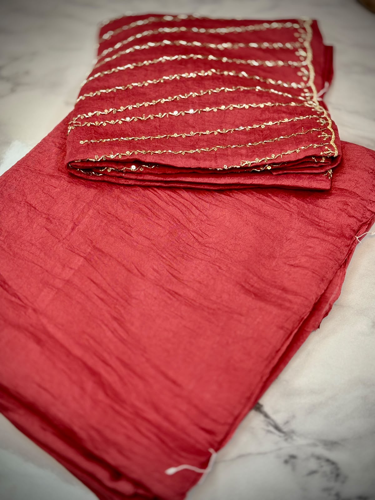Plain Space DesignerSarees