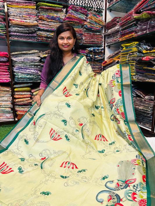 Butter soft penkalamkari designs
