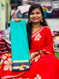 Semi Mysore crepe sarees