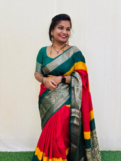 Multi Dola sarees