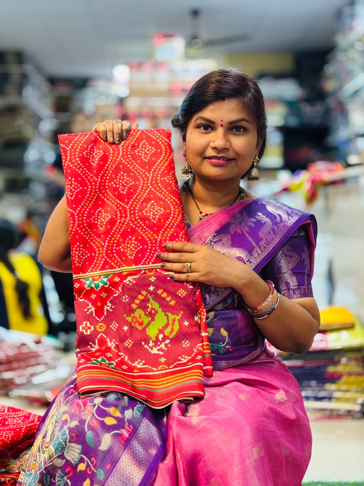 Premium spun Patola sarees
