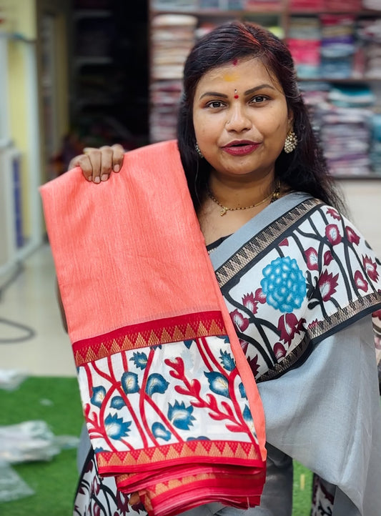 Mangalagiri Georgette Saree