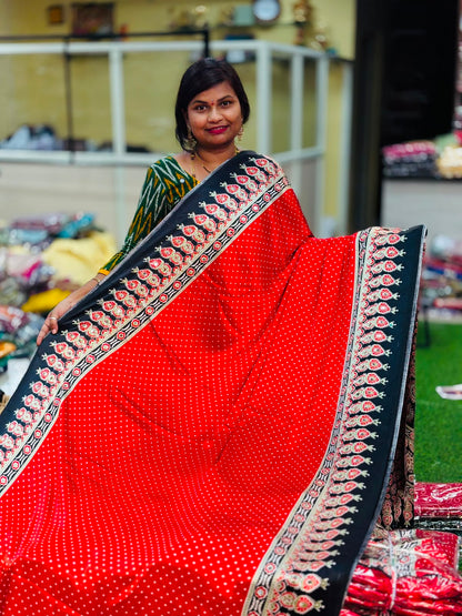 Azrak Modhal Silk-Red