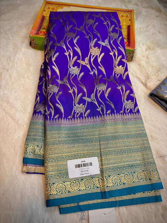 Raw Mango Pattu saree