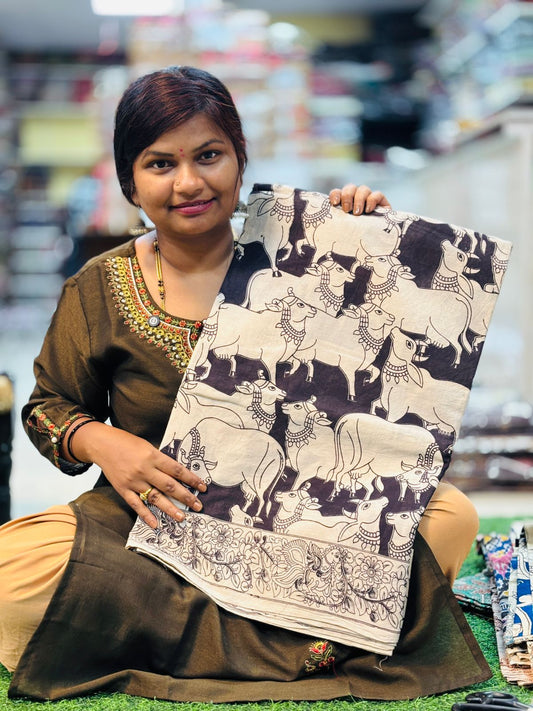 Kalamkari Cotton Sarees