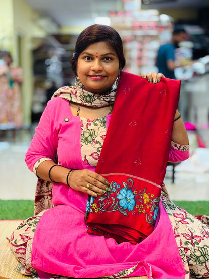 Georgette floweral borders