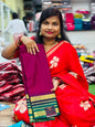 Semi Mysore crepe sarees