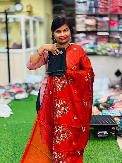 Designer rangoli sarees