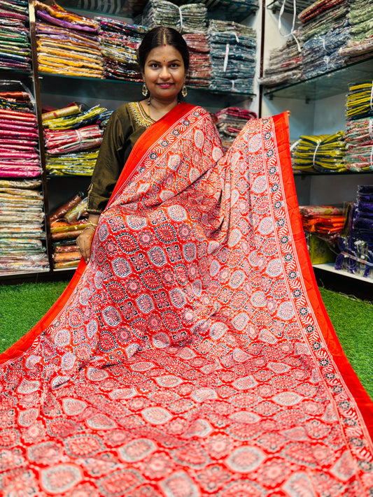 Ajrak Modal Silk