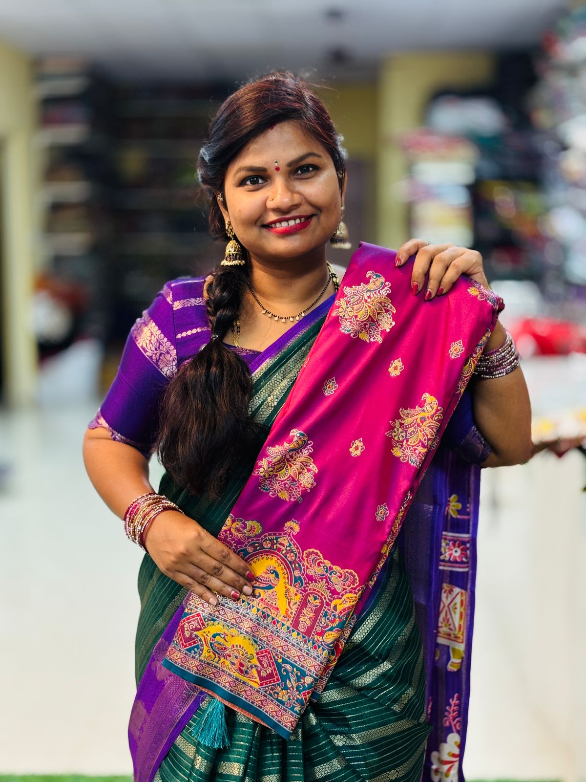 Pashmina Pattu sarees