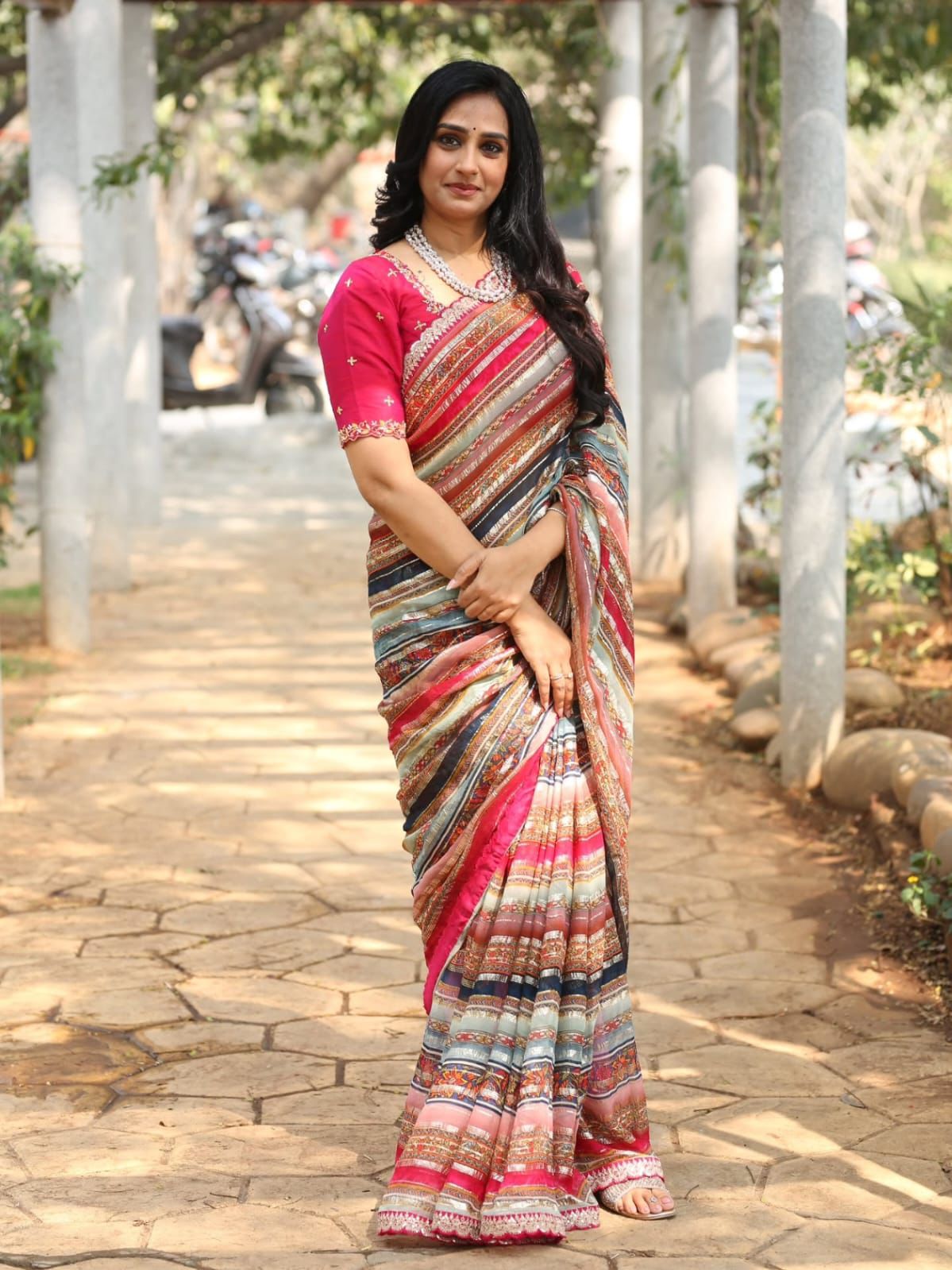 Premium Chinnon Laya Saree