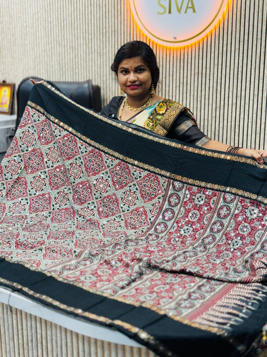 Sungudi Cotton Saree