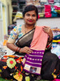 Semi Mysore crepe saree