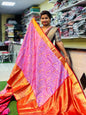 Lavender with red Kanchi sarees 13