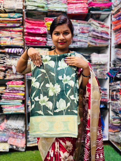 Mangalagiri Peacock Border