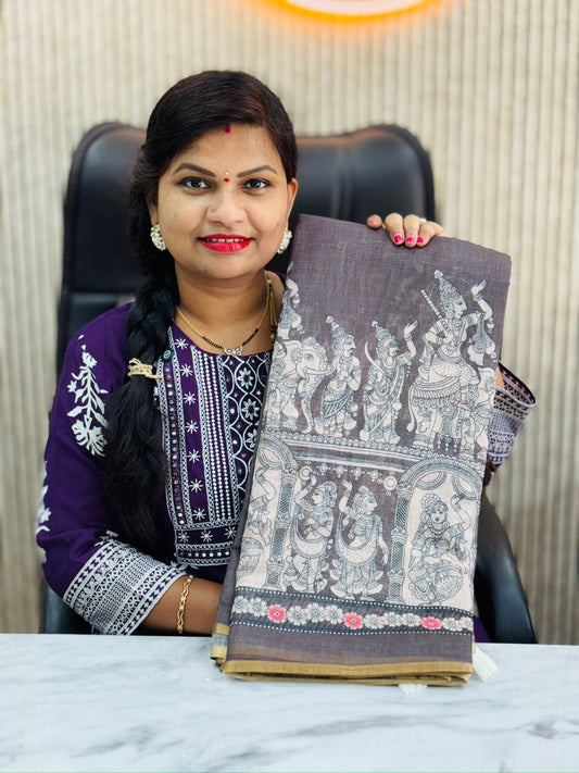 Kalamkari Madhubani Sarees