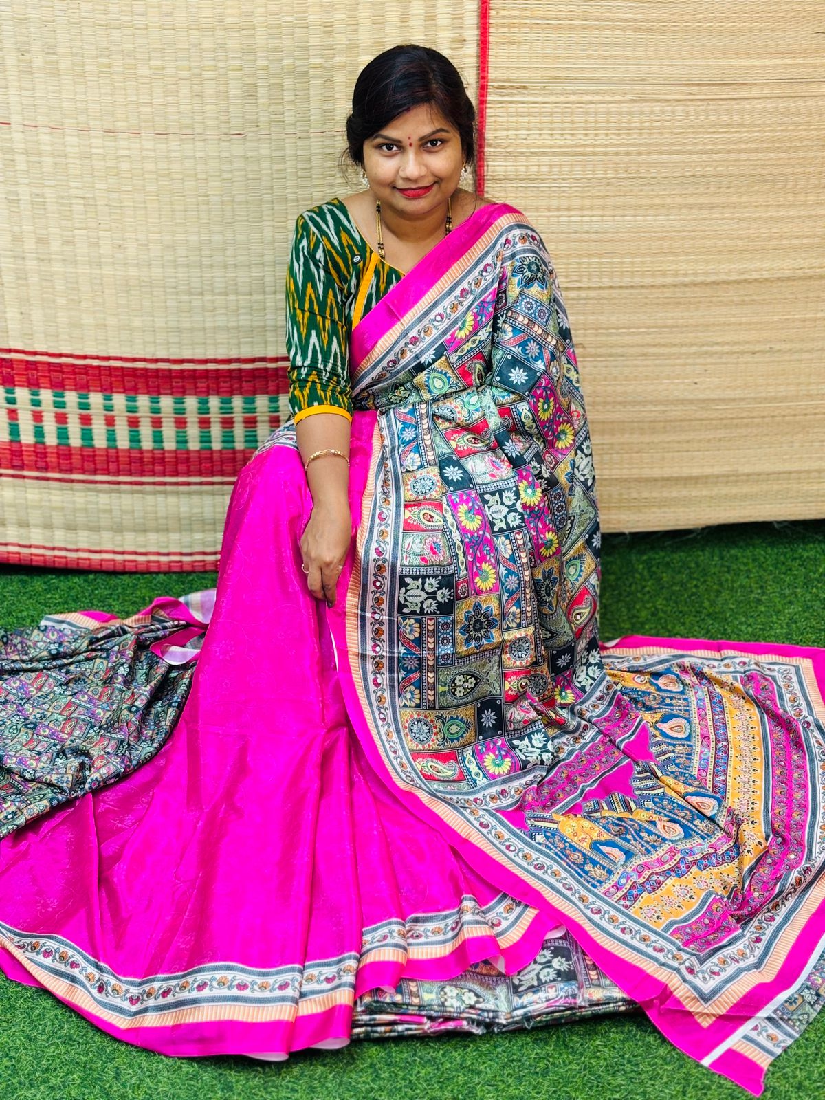 Azrak partly Patola