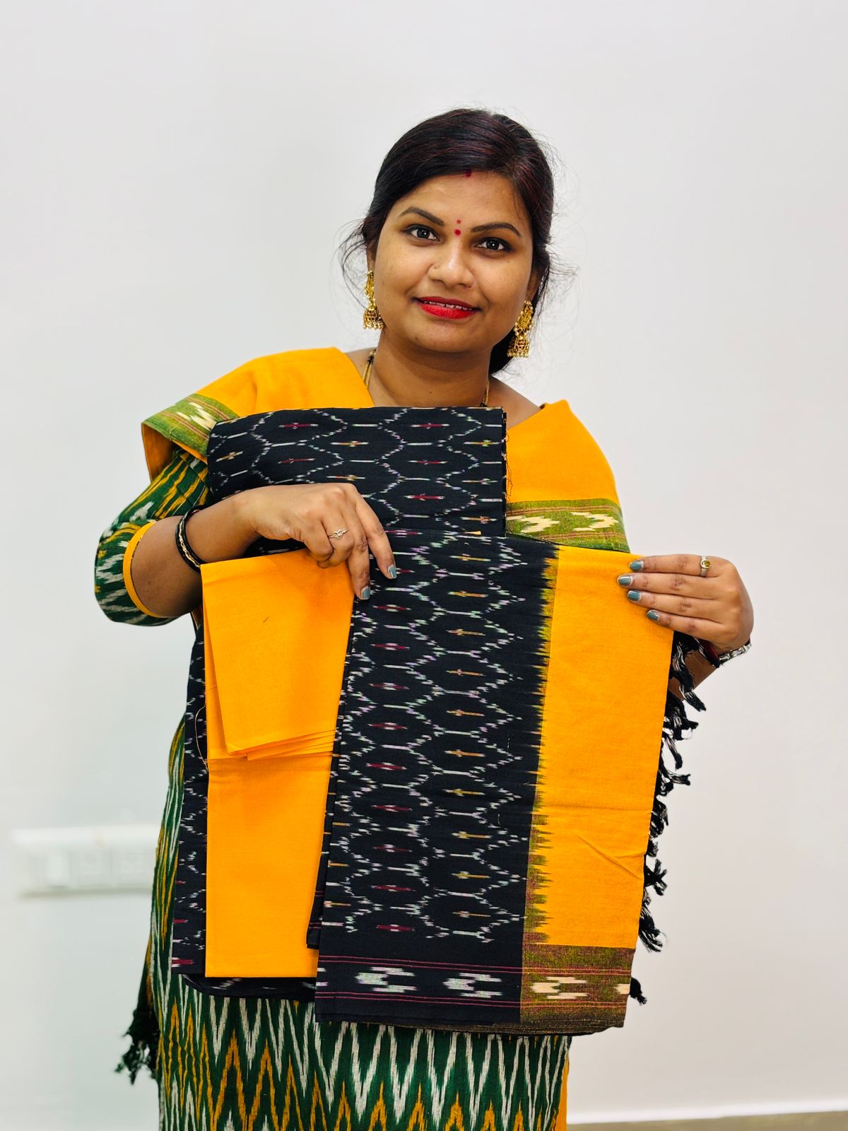 Ikkat Dress Materials