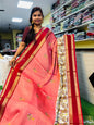 Kanjivaram Silk in Dola Crepe