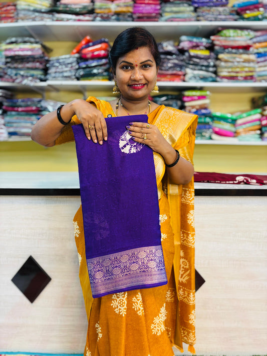 Mashmellow georgette 
Jacquard weavings