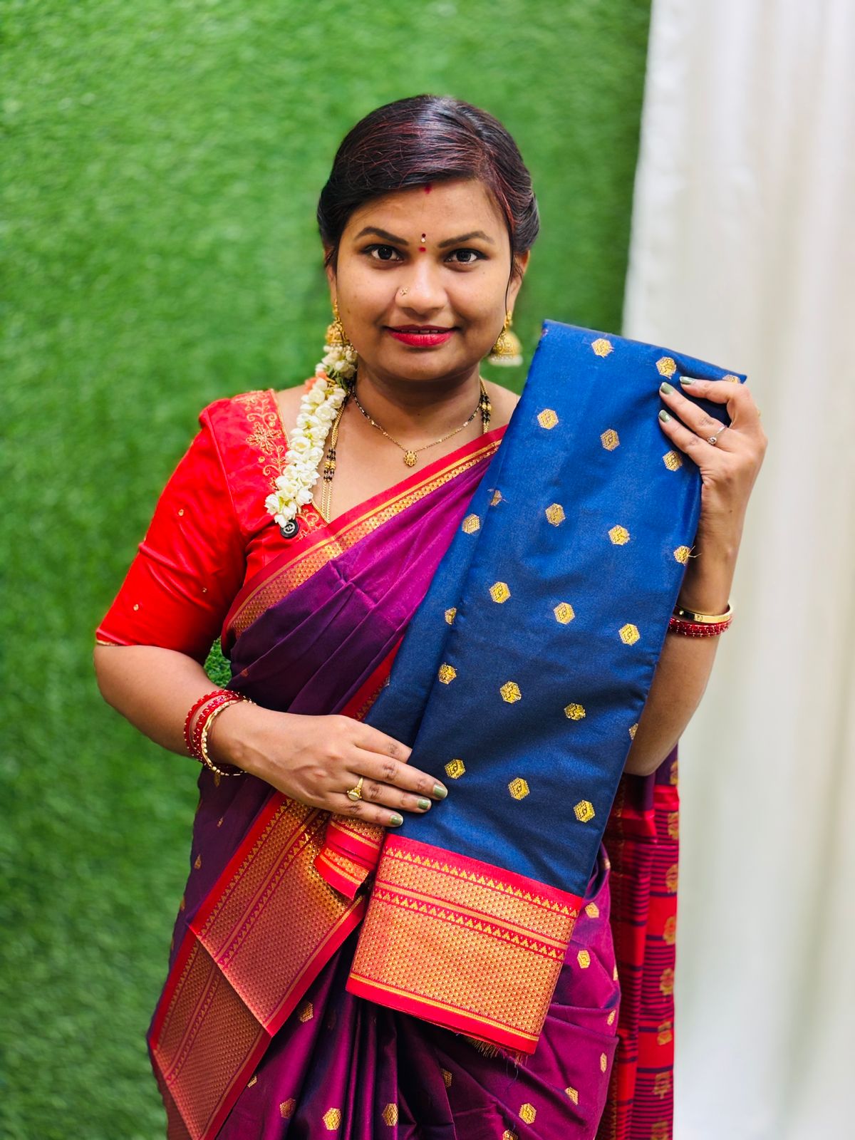 Kanchi Gadwal Saree