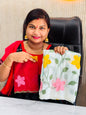 Space Georgette Embroidery Saree