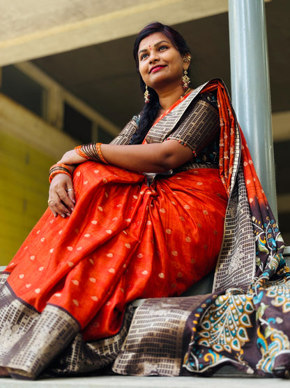 Rust Kanchi warm borders