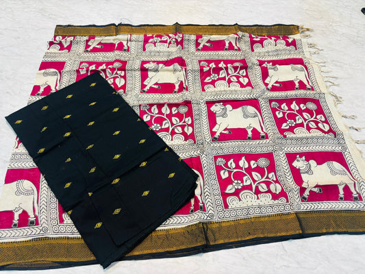 2 Piece Kalamkari Dress materials