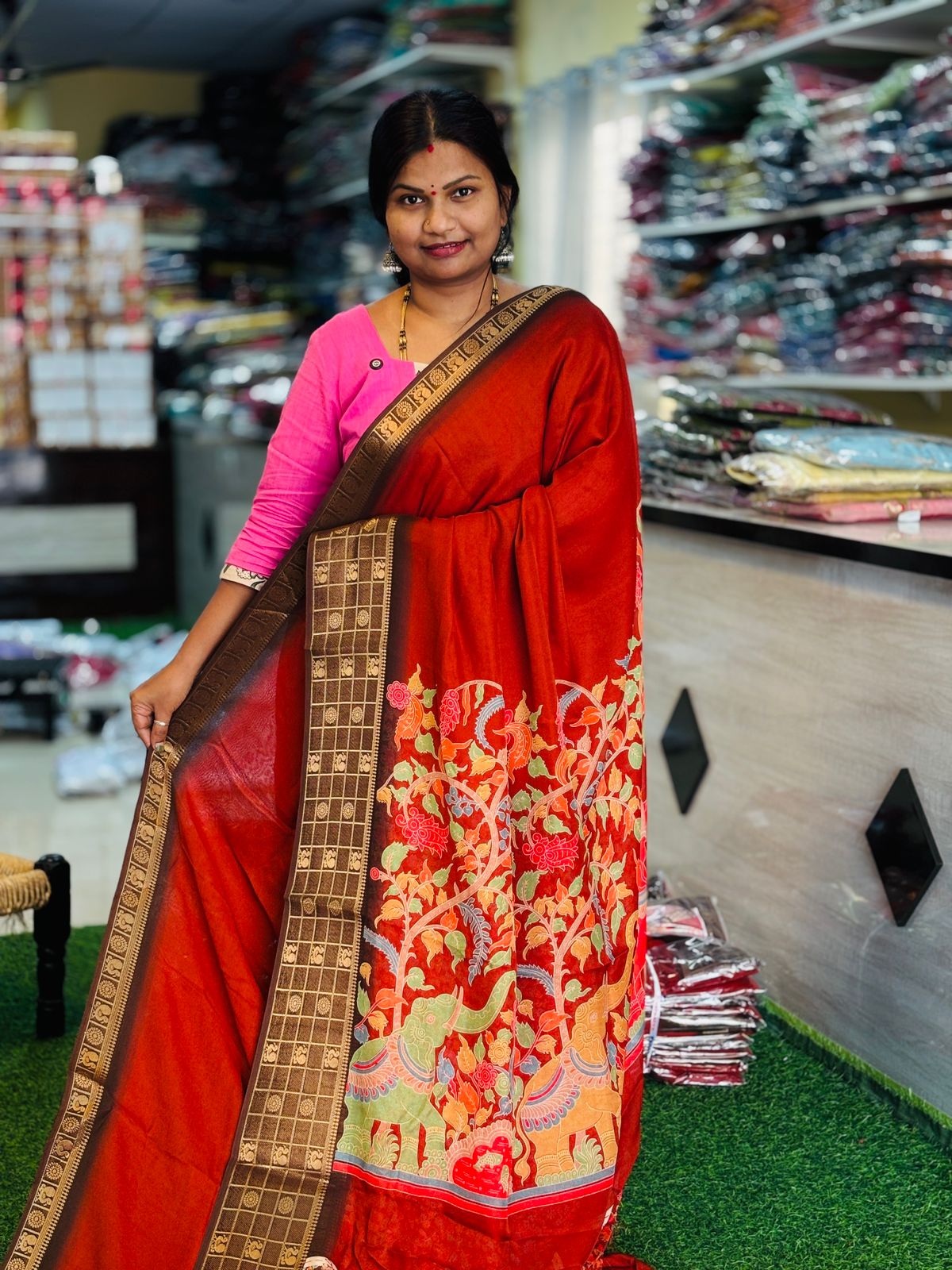 Crepe Kanchi Weavings