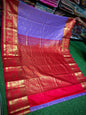Lavender with red Kanchi sarees 19