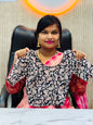 Kalamkari Readymade Blouse – XL Size (Elastic)