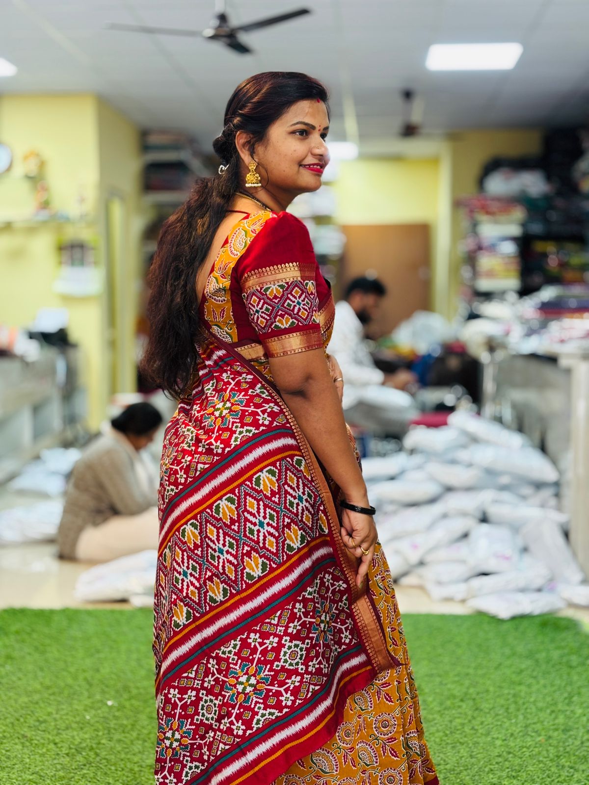 Semi Patola Pattu Saree