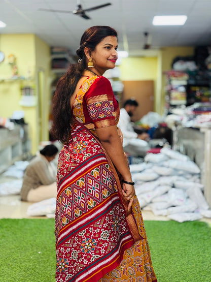 Semi Patola Pattu Saree