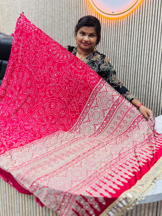 Premium Azrak Model Silk Saree
