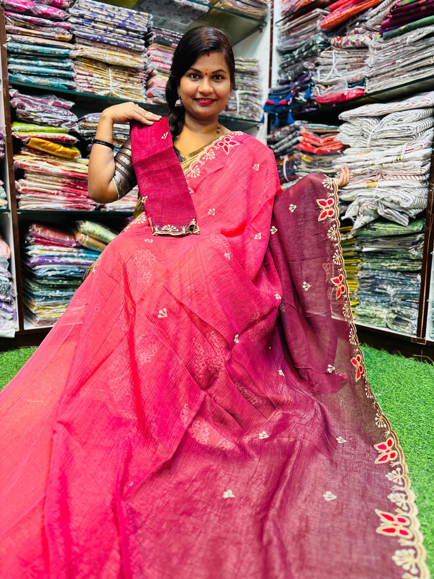 Butterfly 2D space silk