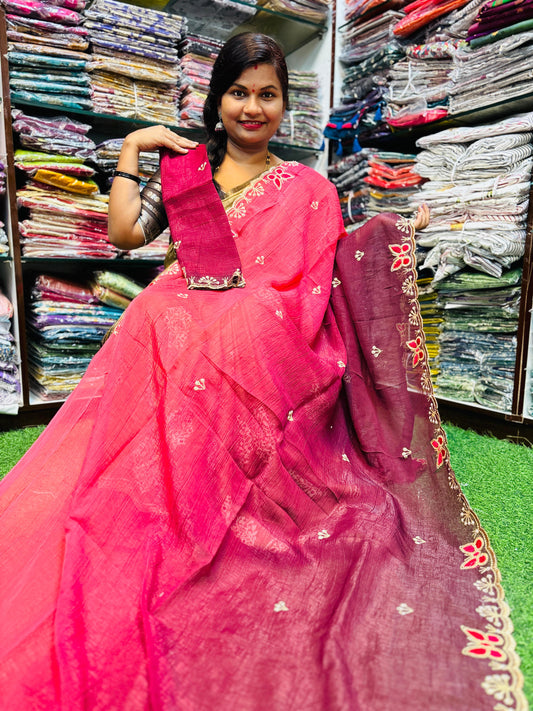 Butterfly 2D space silk