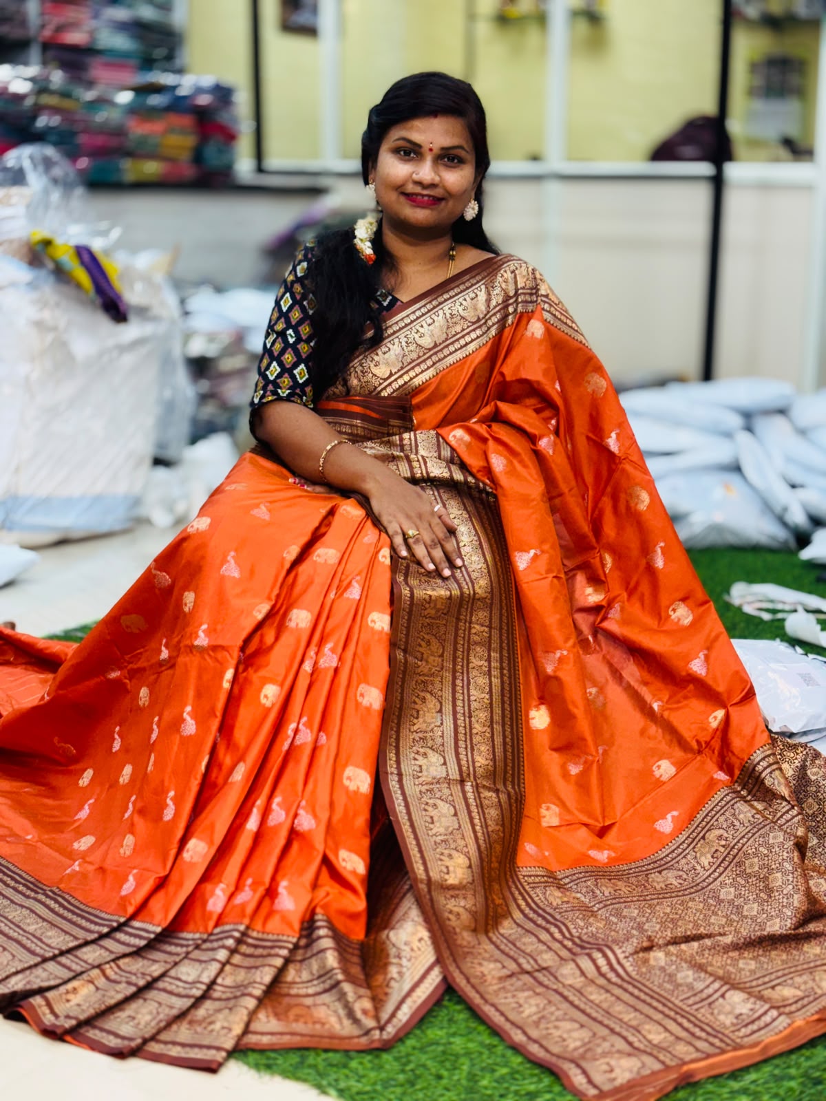 Semi Kanchi Pattu Sarees