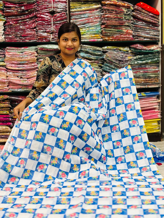 Lenin Designs in checks 
Floweral print