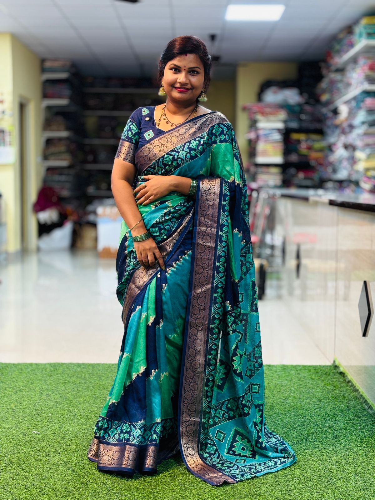 Matty Georgette Pochampally Border