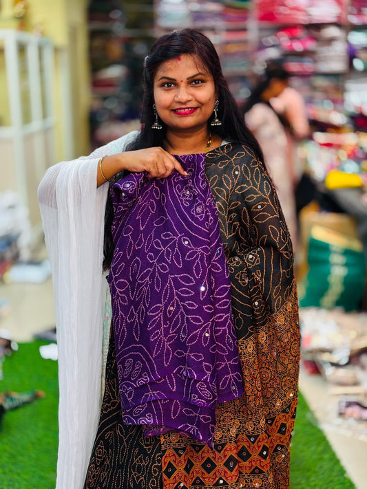 Azrak Chiffon Saree
