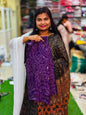 Azrak Chiffon Saree