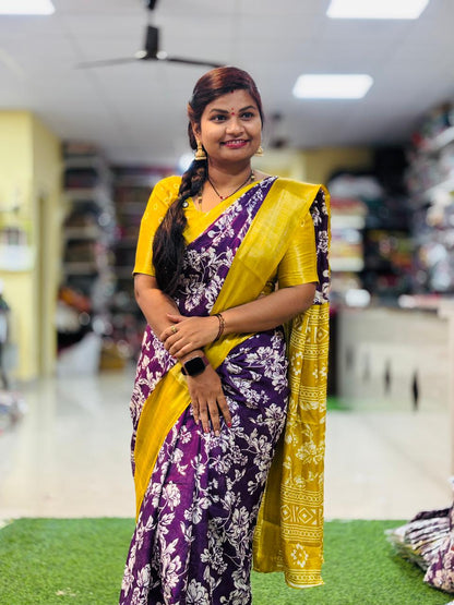 Dola floweral Khaddi borders