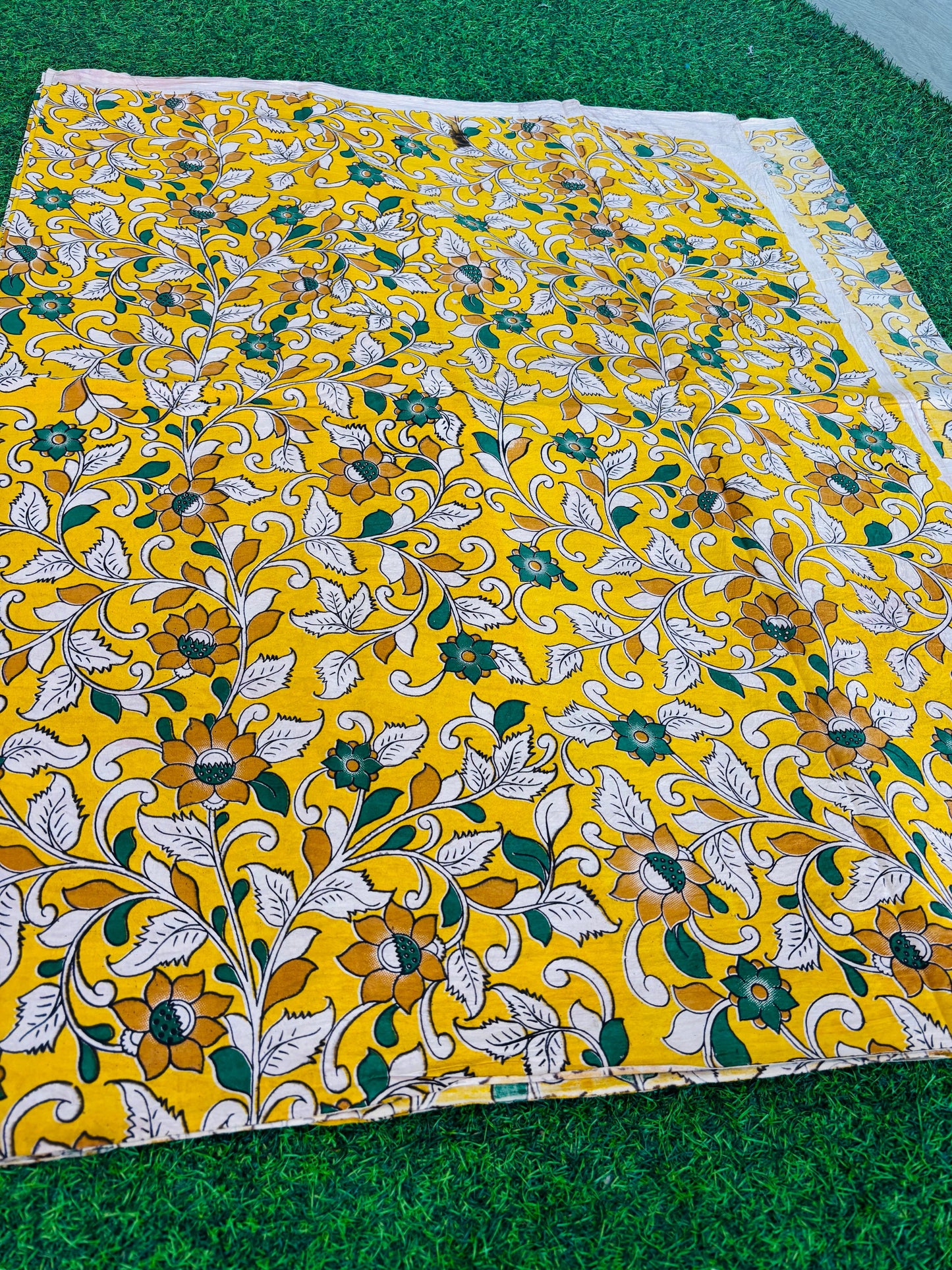 Kalamkari cotton fabric